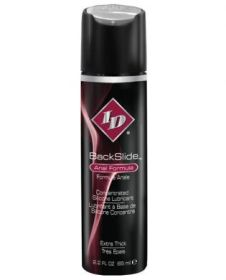 I-D Backslide Anal Lubricant 2.2 oz