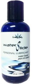 Water slide personal lubricant w/carrageenan - 4 oz bottle