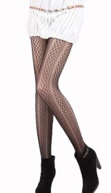 Blancho LZSA004-1 Sexy Black Sheer Floral Lace Stocking