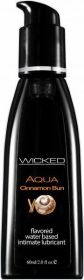 Wicked Aqua Lubricant Cinnamon Bun 2oz (SKU: WIC024)