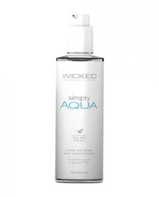 Wicked Simply Aqua Lubricant 4 fluid ounces (SKU: TCN-WS1046)