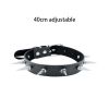 Harajuku Chocker Sexy Heart Lock Key Rivets Black Goth Punk Chokers Gothic Choker Necklace for Women Hip Hop Bondage Cosplay