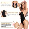 Women Plunging Deep V-neck Body Shaper Strapless Backless Shapewear